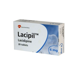 Lacipil 4 mg 28 Tablets GlaxoSmithKLline